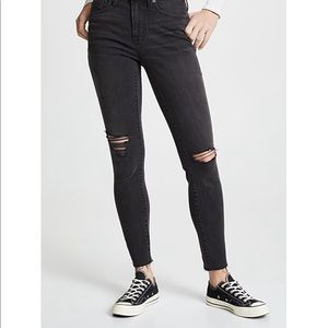 Madewell TALL High Rise Skinny Jeans